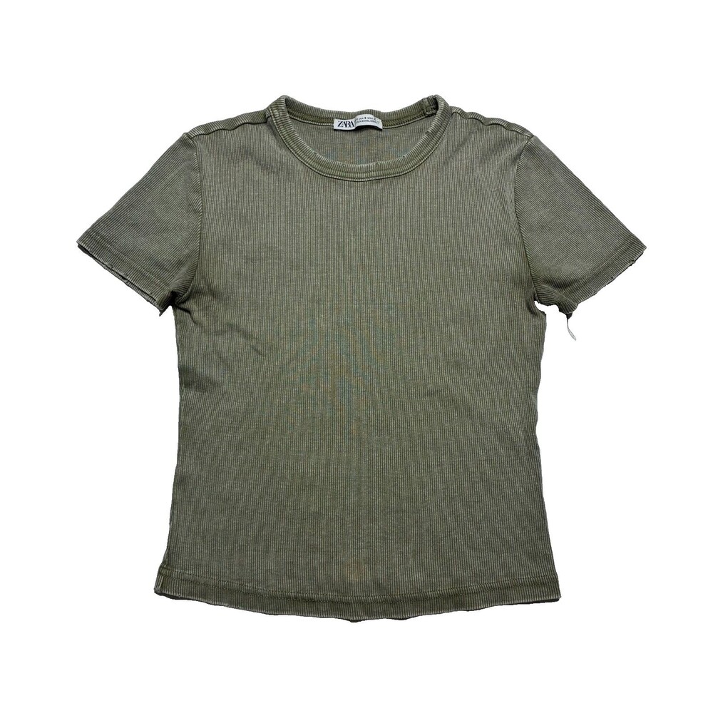 Women’s Size Small Zara Sage Green Cropped Tank